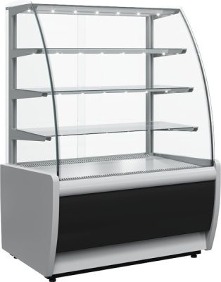 Витрина нейтральная Carboma K70 N 1,3-1 LIGHT 0011-9005 (Нейтральная 1,3 ТЕХНО)