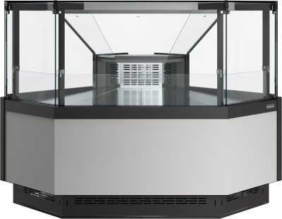 Витрина холодильная Carboma GC110 VV-5-1 внешний угол без боковин (версия 2.0) (цвет по схеме стандарт)