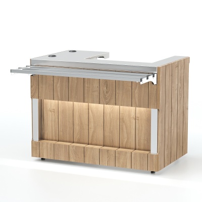 Прилавок кассовый левый RSK62NA Kids 1105x700x760мм Capital Kids REFETTORIO