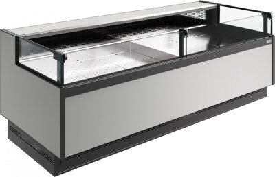 Витрина холодильная Carboma GC110 VM 2,5-2 открытая без боковин (версия 2.0) (цвет по схеме стандарт)