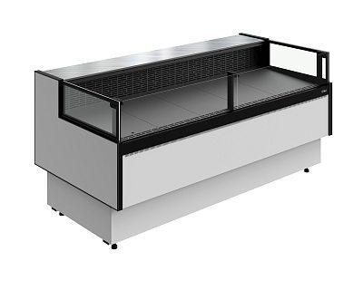 Витрина холодильная Carboma GC95 SM 1,8-2 открытая с боковинами (версия 2.0) (9006-9005)