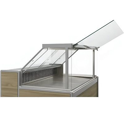 Витрина холодильная Carboma GC111 SL 1,25-1 (газлифт) (1010 (Мариель))