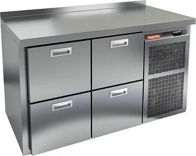 стол охлаждаемый hicold gn 22 br2 tn