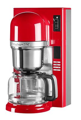 Кофеварка пуровер KitchenAid (красная, кремовая, серебристая, черная)