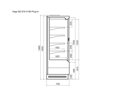 Vega SG 070 H195 Plug-in 190