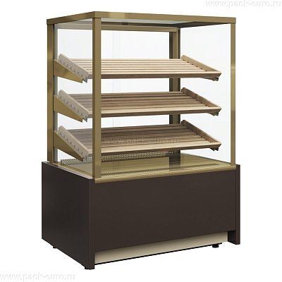 Витрина хлебная Carboma KC70 N 0,6-2 LIGHT Bread 0102-0109 (без стекла) (Хлебная 0,6 Cube)