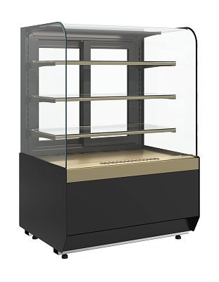 Витрина нейтральная Carboma KR70 N 0,9-1 LIGHT (9005)