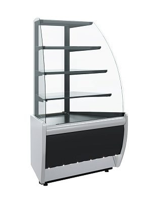 Витрина нейтральная Carboma K70 N-3 LIGHT 0011-9005
