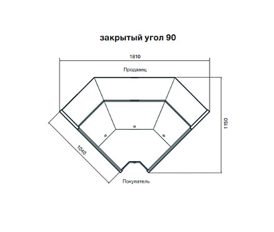 Galaxy 080 Plug-in Закрытый угол 90 вентилируемая прессервы