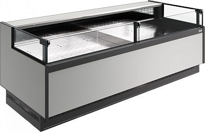 Витрина холодильная Carboma GC110 VM 2,5-2 открытая без боковин (версия 2.0) (цвет по схеме стандарт)