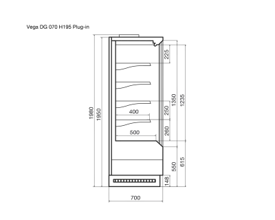 Vega DG 070 H195 Plug-in 125