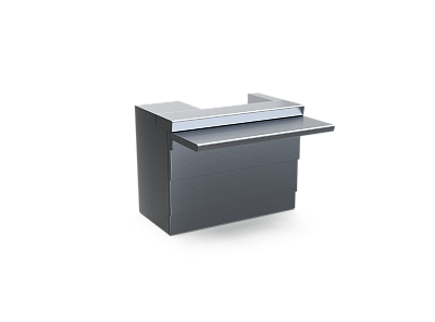 Кассовая кабина 1120 мм линия раздачи GASTROLINE ККЧ-11,2 RADA 1120х1030(660)х870(1320)